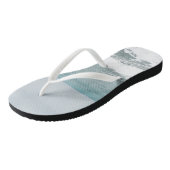 Waves of Summer Fun for You on Teenslippers (Schuin)