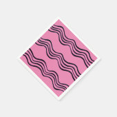 Waves Papieren servet (Hoek)