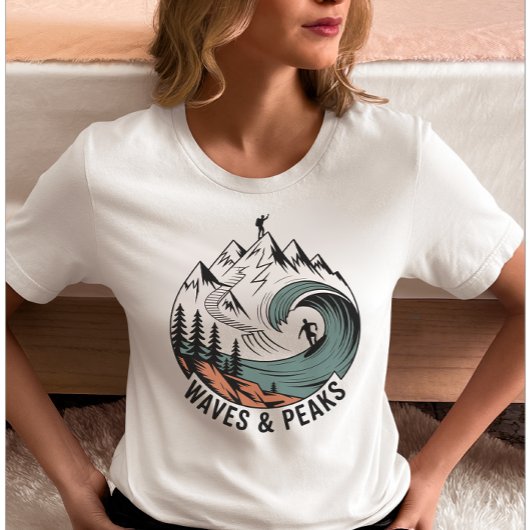 Waves & Peaks T-shirt