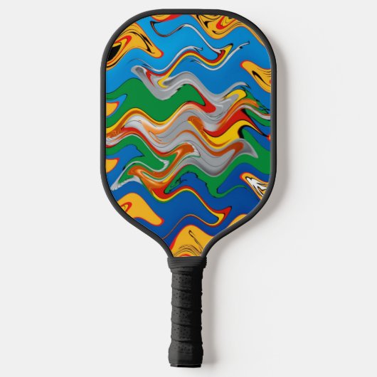 Waves Pickleball Paddle (Achterkant)