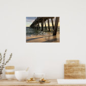 Waves-Poster Poster (Keuken)