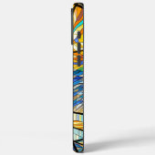 Waves & Sun Rays Glas in lood Art Case-Mate iPhone Case (Achterkant / Links)