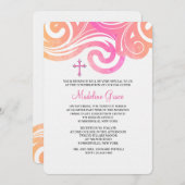 Waves-uitnodiging Kaart (Voorkant / Achterkant)