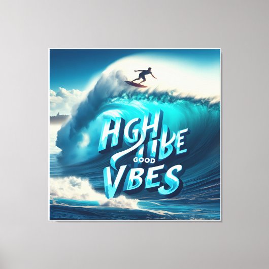 Waves & Wanderlust Collection Canvas Afdruk (Voorkant)