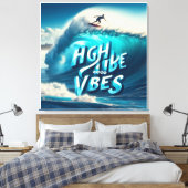 Waves & Wanderlust Collection Canvas Afdruk (Insitu (Slaapkamer))