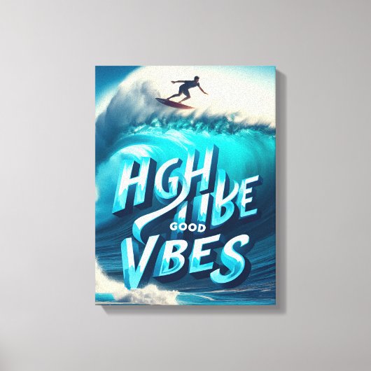 Waves & Wanderlust Collection Canvas Afdruk (Voorkant)