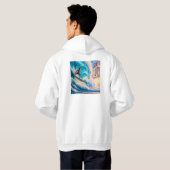 Waves & Wanderlust Collection Hoodie (Achterkant volledig)
