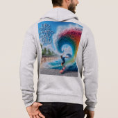 Waves & Wanderlust Collection Hoodie (Achterkant)