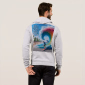 Waves & Wanderlust Collection Hoodie (Achterkant volledig)
