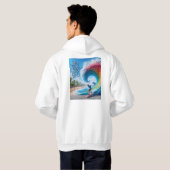 Waves & Wanderlust Collection Hoodie (Achterkant volledig)