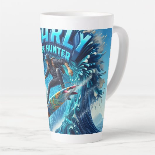 Waves & Wanderlust Collection Latte Mok (Rechterhoek)