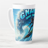 Waves & Wanderlust Collection Latte Mok (Linkerhoek)