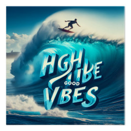 Waves & Wanderlust Collection Perfect Poster