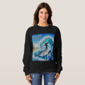 Waves & Wanderlust Collection Sweatshirt (Devant entier)