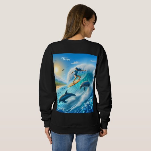 Waves & Wanderlust Collection Sweatshirt (Dos entier)