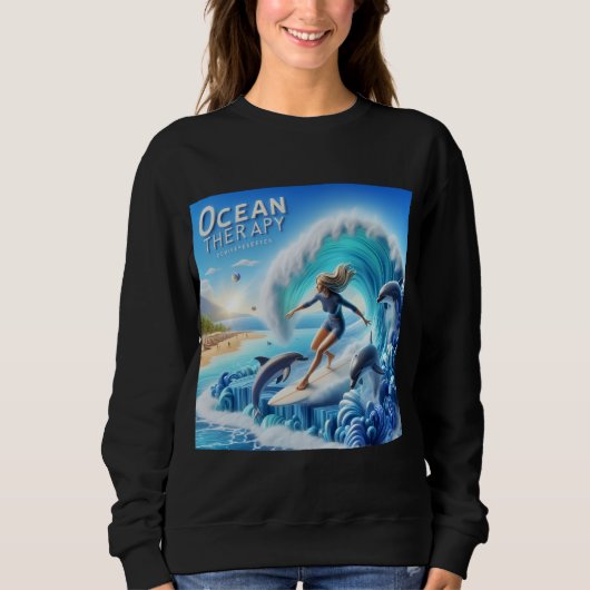 Waves & Wanderlust Collection Sweatshirt (Voorkant)