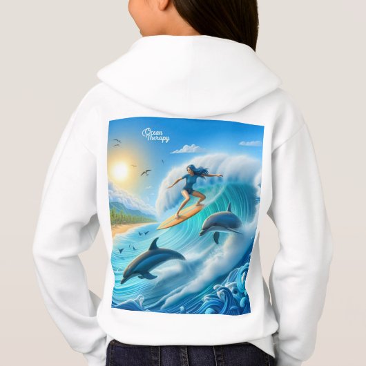 Waves & Wanderlust Collection Sweatshirt (Achterkant)