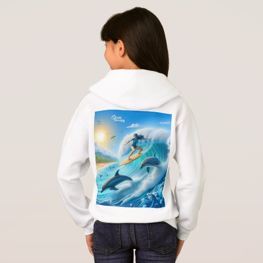 Waves & Wanderlust Collection Sweatshirt (Dos entier)