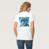 Waves & Wanderlust Collection T-shirt (Achterkant volledig)