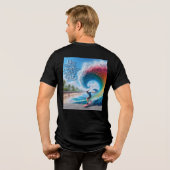 Waves & Wanderlust Collection Tri-Blend Shirt (Achterkant volledig)