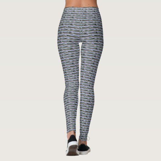 Waves Women's Leggings (Achterkant)