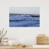 Waves Zee Isle City Poster (Keuken)