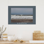 Waves Zee Isle City Poster (Keuken)