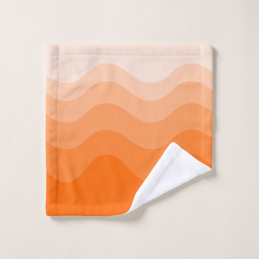 Wavey Stripe Modern Bad Handdoek (Wasdoekje)