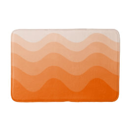 Wavey Stripe Modern Bath Mat