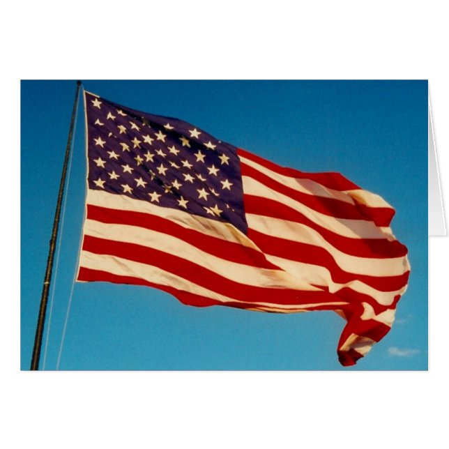 waving flag (Voorkant Horizontaal)