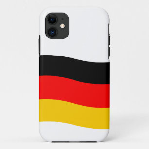 Waving German Flag iPhone 11 Hoesje