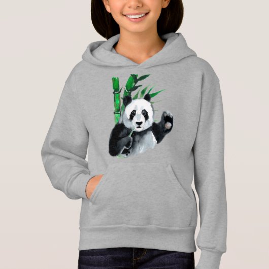 Waving Panda en Bamboo (Voorkant)