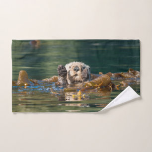 Waving Zee Otter Handdoek