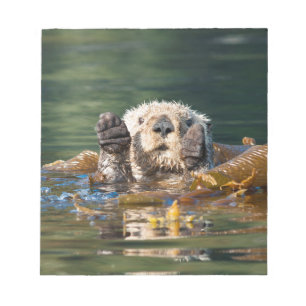 Waving Zee Otter Notitieblok
