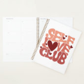 Wavy 70s Font "Self Love Club" Hearts (Devant avec enveloppe)