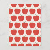 Wavy Apple Preschool Graduation Party Invitation (Dos)