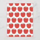 Wavy Apple Preschool Graduation Party Invitation (Dos)