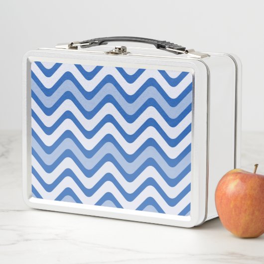Wavy Blue Pattern (In situ)