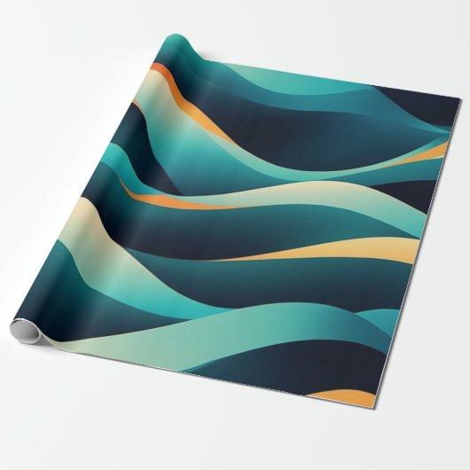 WAVY CADEAUPAPIER (Uitgerold)