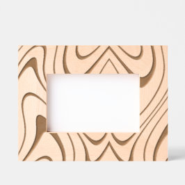 Wavy Cool Modern Funky 4Davey Gegraveerde Lijstjes