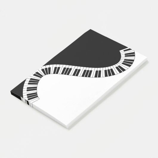 Wavy Curved Piano Keys Post-it® Notes (Schuin)