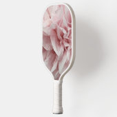 Wavy decorative romantic subtle roze mode roos pickleball paddle (Links)