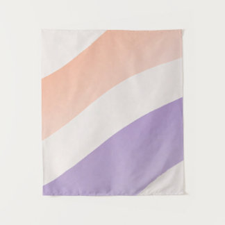 Wavy Gradient Soothing Lines Wandkleed