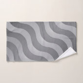 Wavy Gray Bad Handdoek (Handdoek)