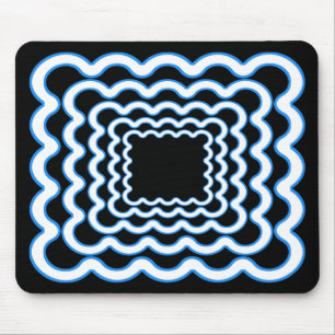 Wavy Lijsten Mousepad Muismat