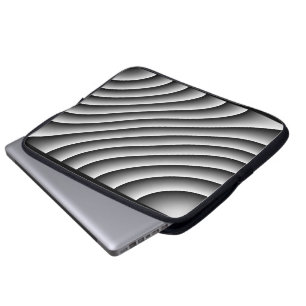 Wavy Lines Laptop Bag Sleeve