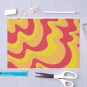 Wavy Lines Tissuepapier (Craft)