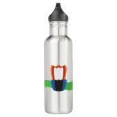 Wavy Membrane Pexagon Waterfles (Rechts)