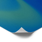 Wavy Multicolor Abstract Poster (Hoek)