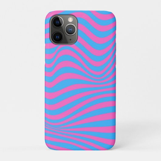 Wavy optical Illusion Pattern Case-Mate iPhone Case (Achterkant)